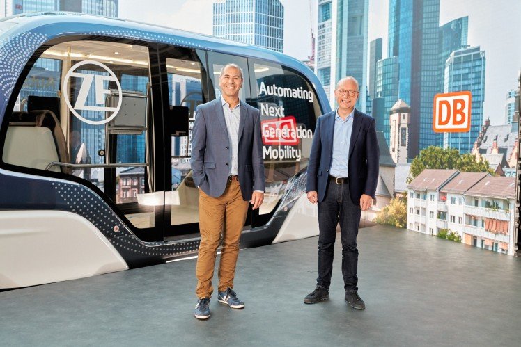 ZF UND DB REGIO VEREINBAREN STRATEGISCHE PARTNERSCHAFT FÜR AUTONOME TRANSPORTSYSTEME